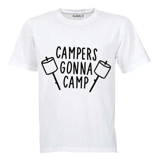 Campers Gonna Camp - Kids T-Shirt - BuyAbility