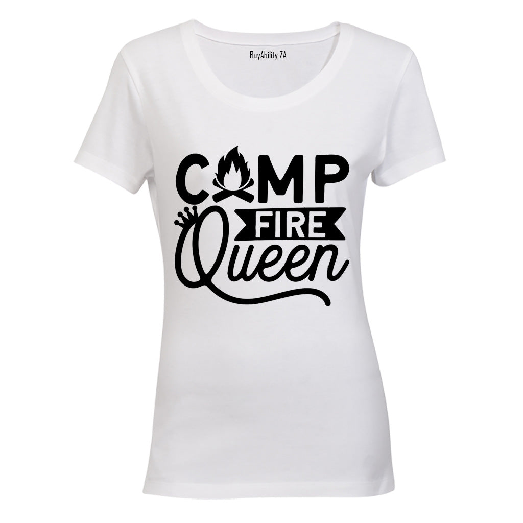Camp Fire Queen - Ladies - T-Shirt