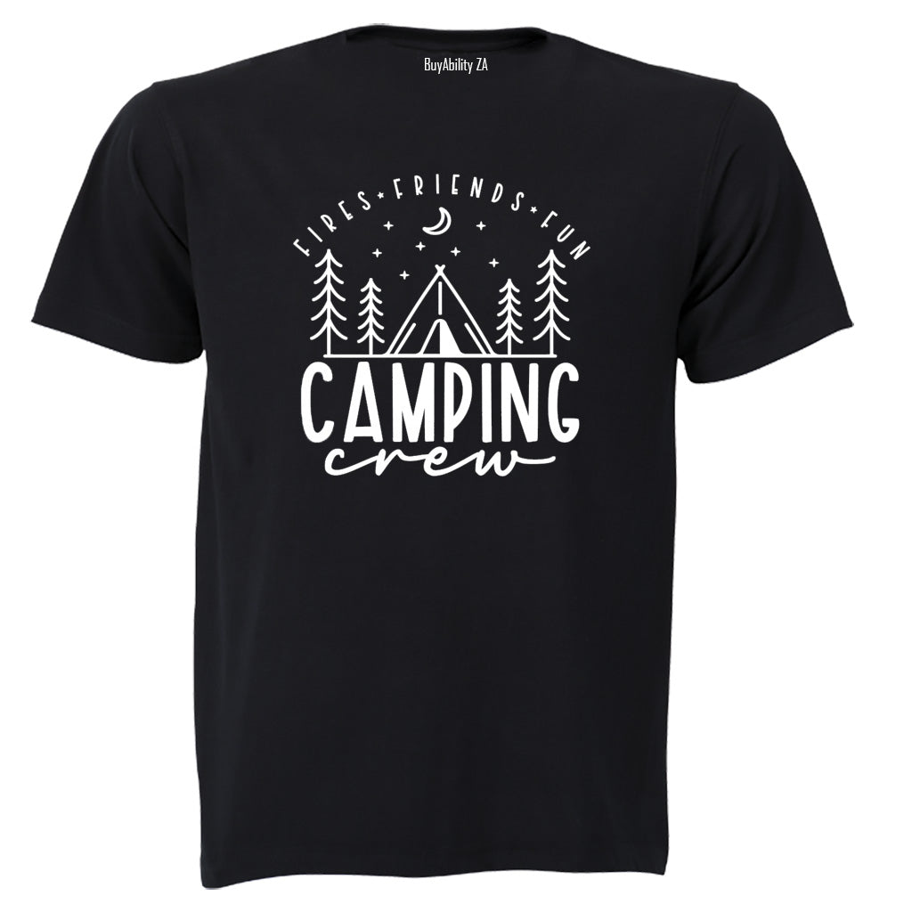 Camping Crew - Adults - T-Shirt - BuyAbility South Africa