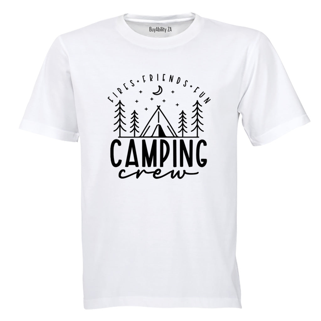 Camping Crew - Kids T-Shirt - BuyAbility South Africa