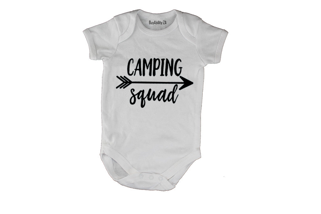 Camping Squad - Baby Grow