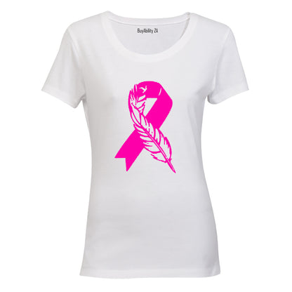 Cancer Feather - Ladies - T-Shirt