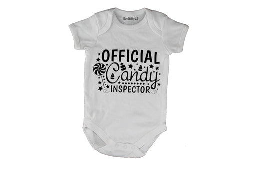 Candy Inspector - Halloween - Baby Grow