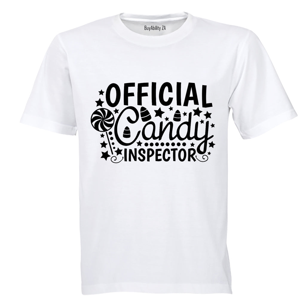 Candy Inspector - Halloween - Adults - T-Shirt