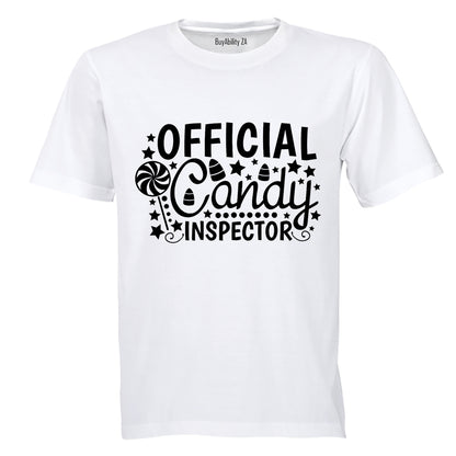 Candy Inspector - Halloween - Adults - T-Shirt
