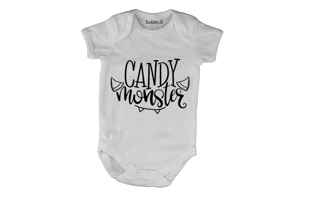 Candy Monster - Halloween - Baby Grow
