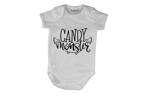 Candy Monster - Halloween - Baby Grow