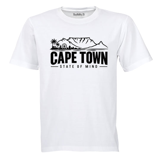 Cape Town State Of Mind - Kids T-Shirt - BuyAbility South Africa