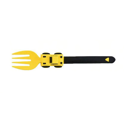 Construction Vehicle Car - Toddler Cutlery Set