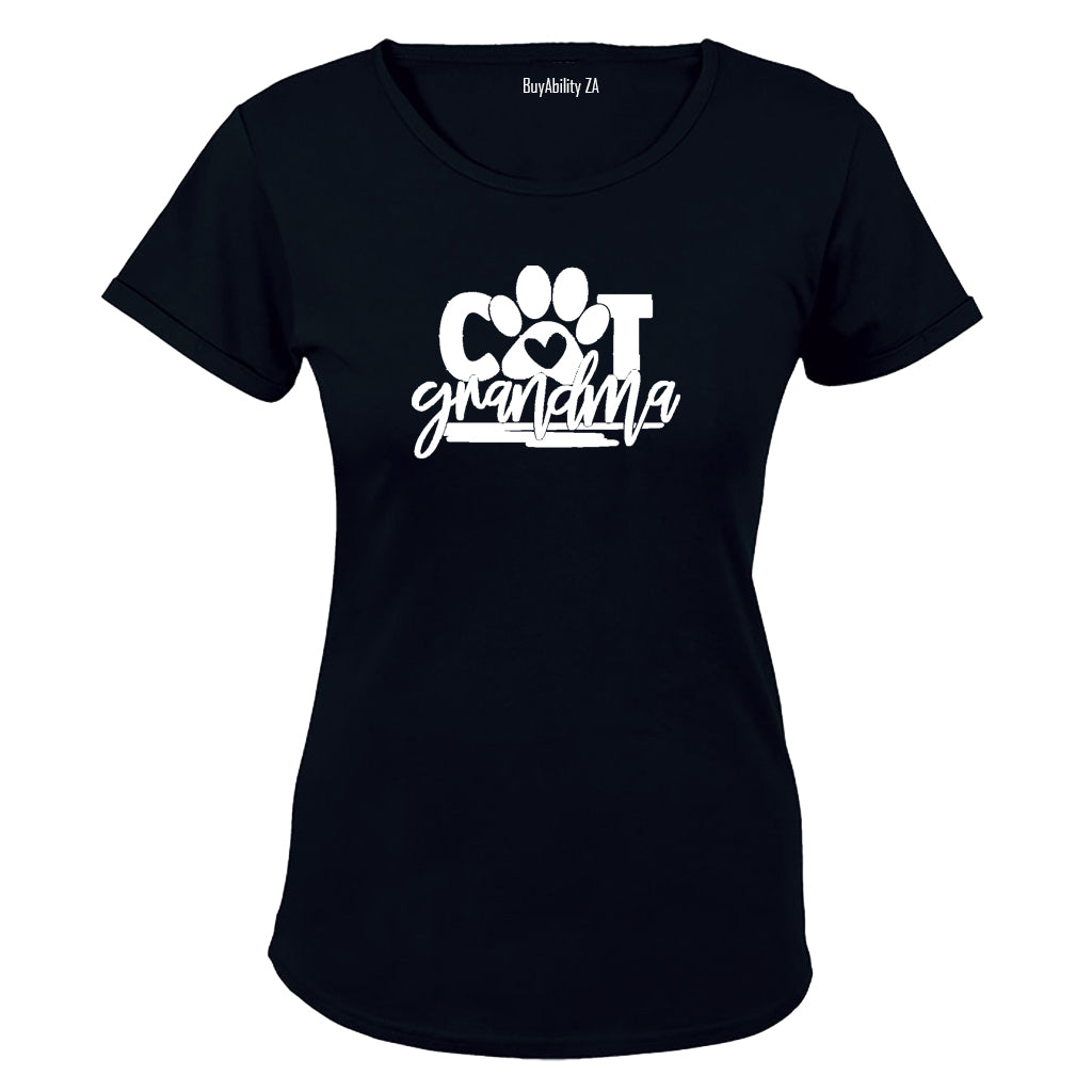 Cat Grandma - Ladies - T-Shirt - BuyAbility South Africa