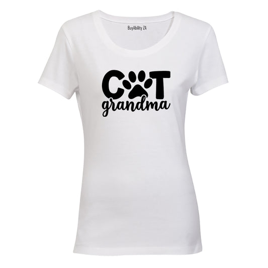 Cat Grandma - Ladies - T-Shirt