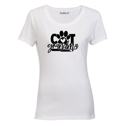 Cat Grandma - Ladies - T-Shirt - BuyAbility South Africa