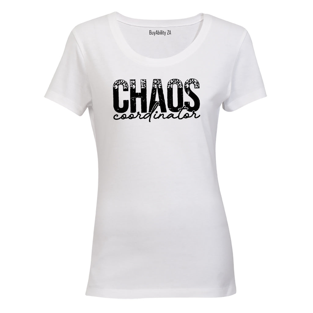 Chaos Coordinator. Mom - Ladies - T-Shirt - BuyAbility South Africa
