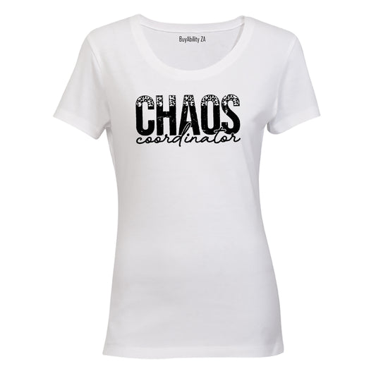 Chaos Coordinator. Mom - Ladies - T-Shirt - BuyAbility South Africa