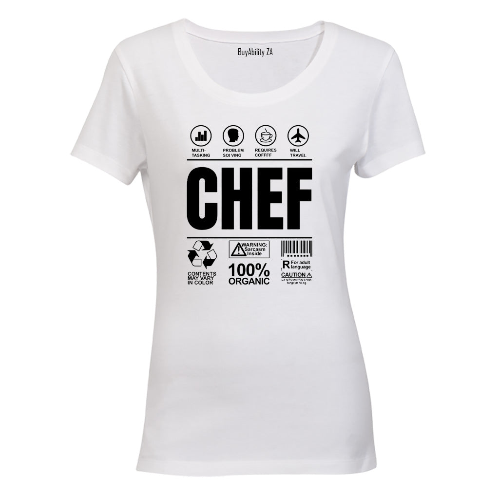 Chef Label - Ladies - T-Shirt - BuyAbility South Africa