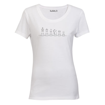 Chess Illustration - Ladies - T-Shirt - BuyAbility South Africa