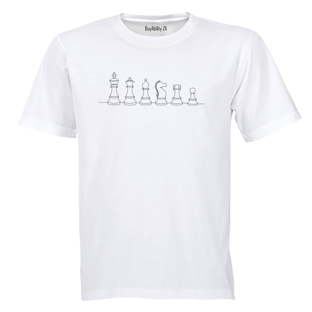 Chess Illustration - Kids T-Shirt - BuyAbility South Africa