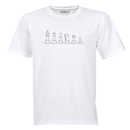Chess Illustration - Kids T-Shirt - BuyAbility South Africa
