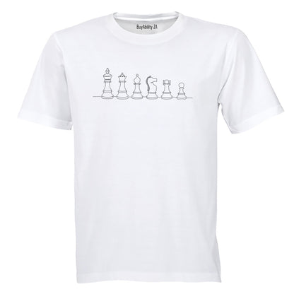 Chess Illustration - Adults - T-Shirt - BuyAbility South Africa