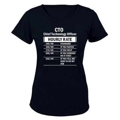 Chief Technology Officer - Hourly Rate - Ladies - T-Shirt - BuyAbility South Africa