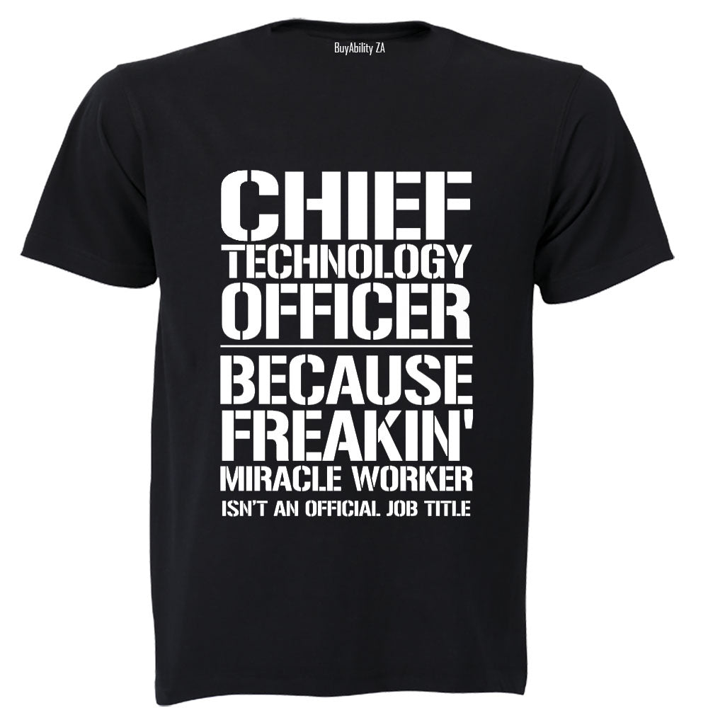 Chief Technology Officer - Adults - T-Shirt