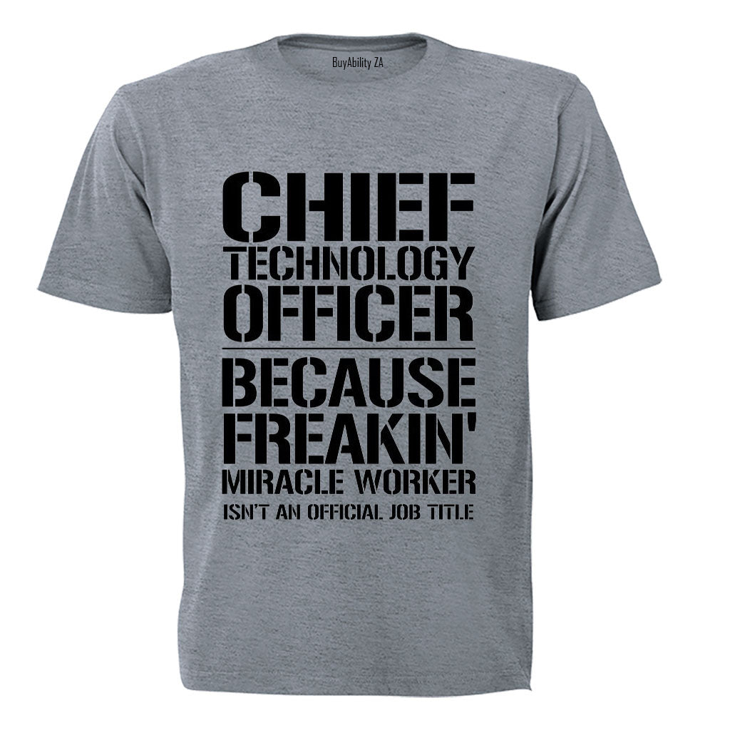 Chief Technology Officer - Adults - T-Shirt
