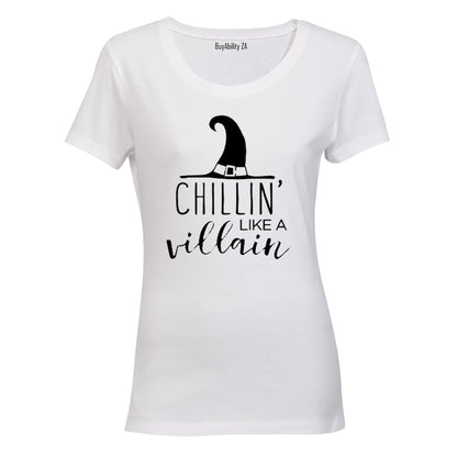 Chillin' Like a Villain - Halloween - Ladies - T-Shirt