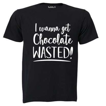 Chocolate Wasted - Easter - Adults - T-Shirt - BuyAbility