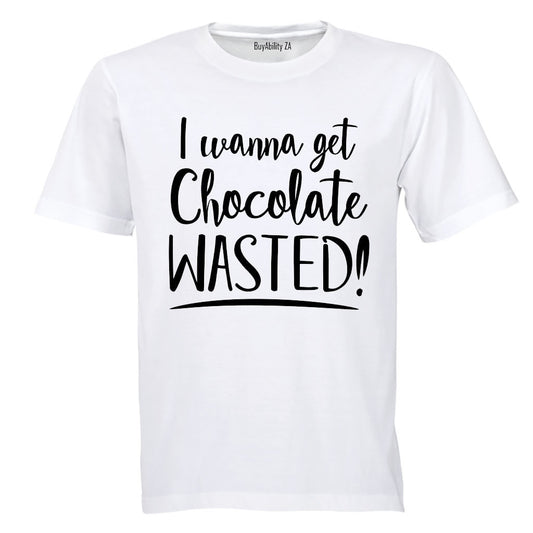 Chocolate Wasted - Easter - Adults - T-Shirt