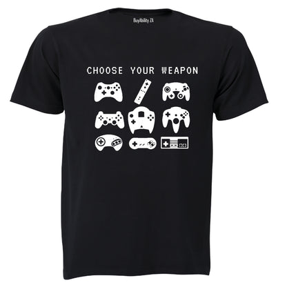 Choose Your Gaming Weapon - Kids T-Shirt - BuyAbility South Africa