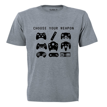 Choose Your Gaming Weapon - Kids T-Shirt - BuyAbility South Africa