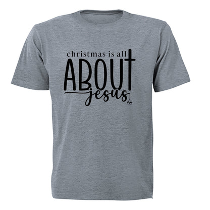 Christmas - All About Jesus - Adults - T-Shirt - BuyAbility South Africa