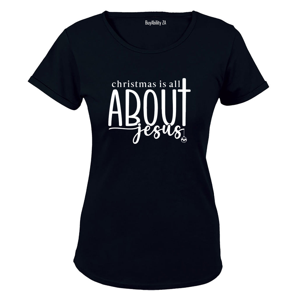 Christmas - All About Jesus - Ladies - T-Shirt