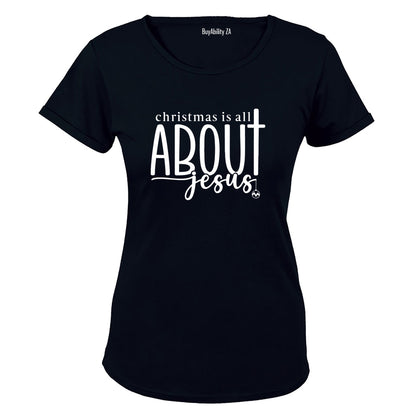 Christmas - All About Jesus - Ladies - T-Shirt