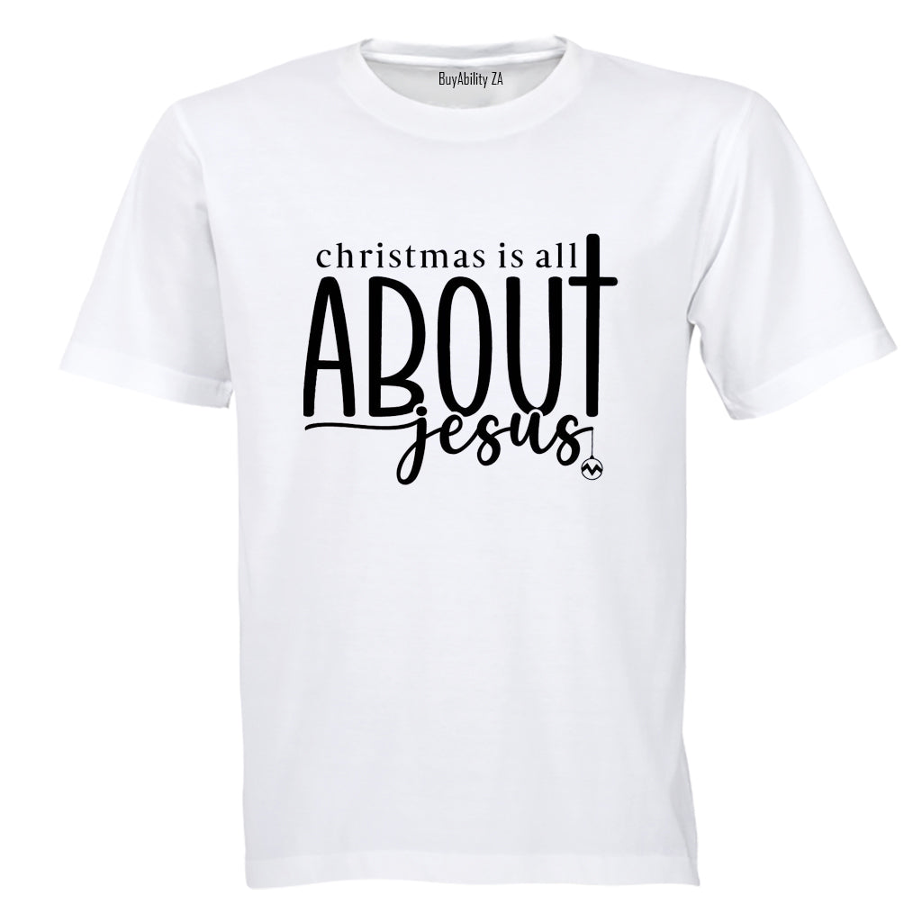Christmas - All About Jesus - Adults - T-Shirt