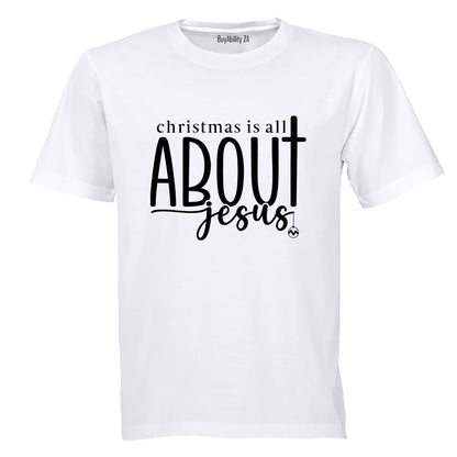 Christmas - All About Jesus - Adults - T-Shirt