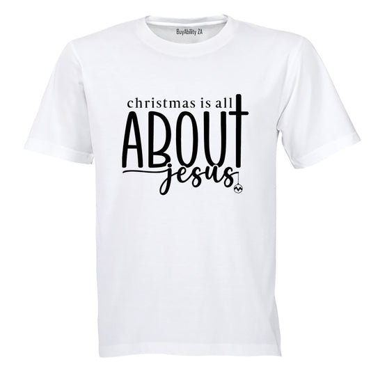 Christmas - All About Jesus - Adults - T-Shirt
