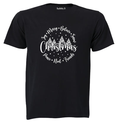 Christmas - Circular - Adults - T-Shirt