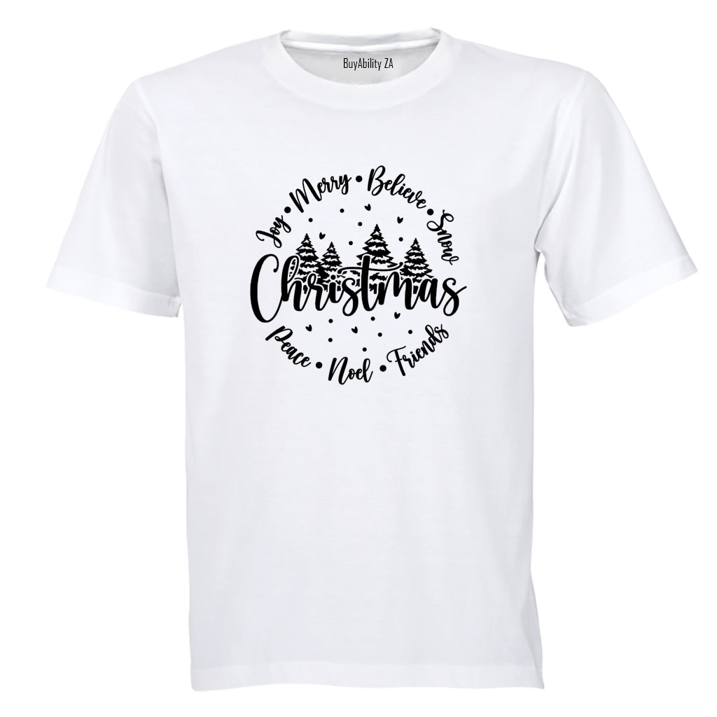 Christmas - Circular - Adults - T-Shirt