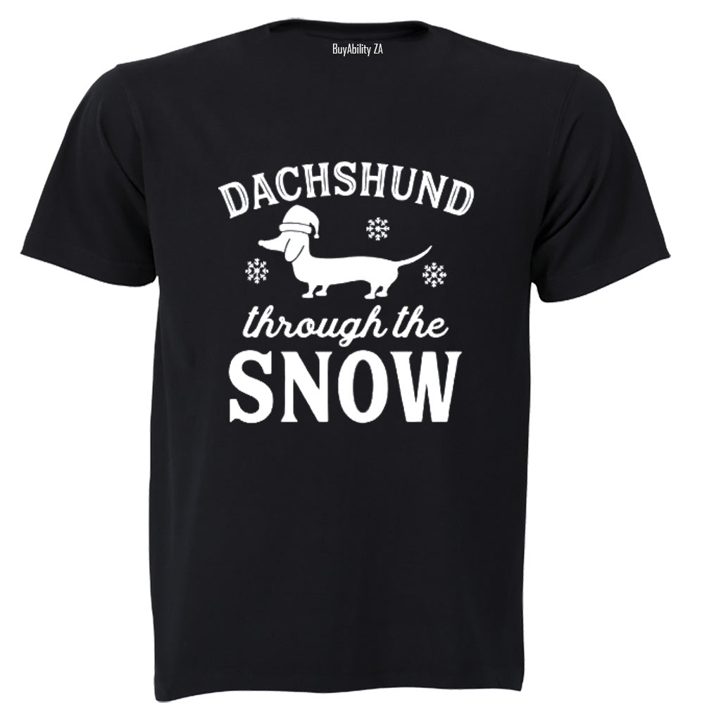 Christmas - Dachshund - Kids T-Shirt - BuyAbility
