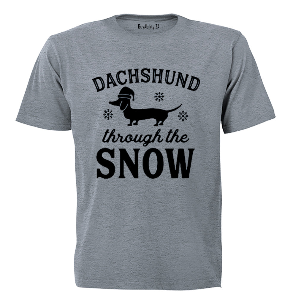 Christmas - Dachshund - Kids T-Shirt - BuyAbility
