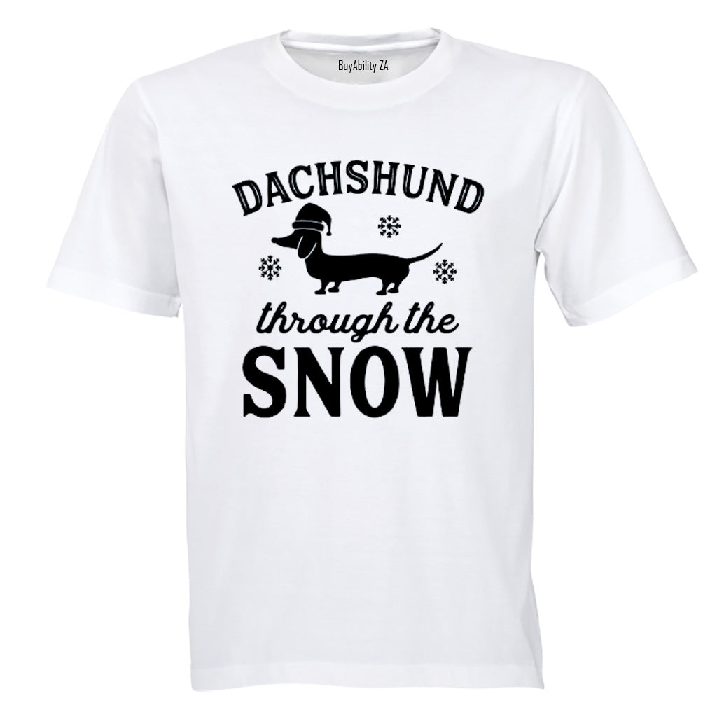 Christmas - Dachshund - Kids T-Shirt - BuyAbility