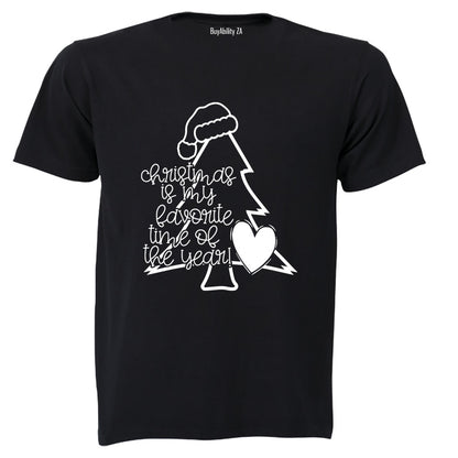 Christmas - Favorite Time - Adults - T-Shirt