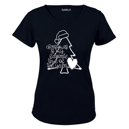 Christmas - Favorite Time - Ladies - T-Shirt