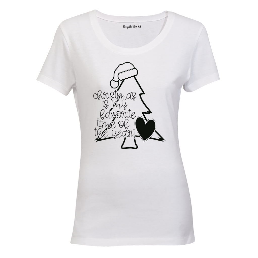 Christmas - Favorite Time - Ladies - T-Shirt