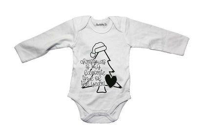 Christmas - Favorite Time - Baby Grow