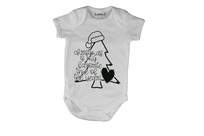 Christmas - Favorite Time - Baby Grow