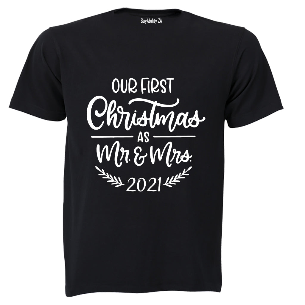 Christmas 2021 - Mr & Mrs - Adults - T-Shirt