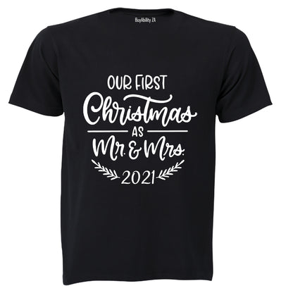 Christmas 2021 - Mr & Mrs - Adults - T-Shirt