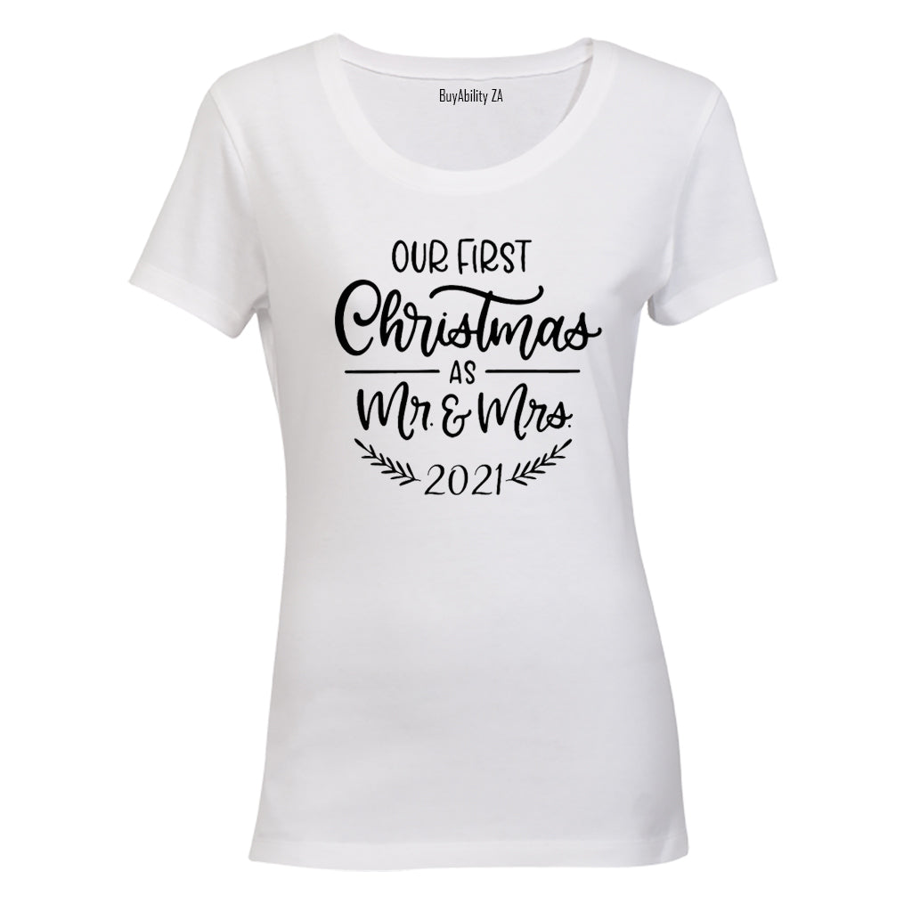 Christmas 2021 - Mr & Mrs - Ladies - T-Shirt